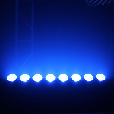 Lavatrice di pareti professionale luce a LED blind Rgb lineare 8 * 15w Cob Led con controllo pixel