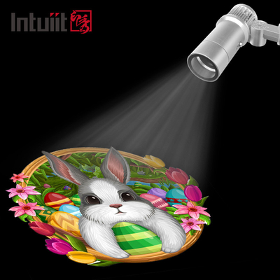 illuminazione architettonica di pubblicità del paesaggio di 60w HD LED Logo Outdoor Gobo Projector IP65