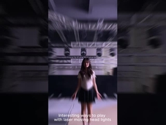 Gioco creativo con laser a testa mobile