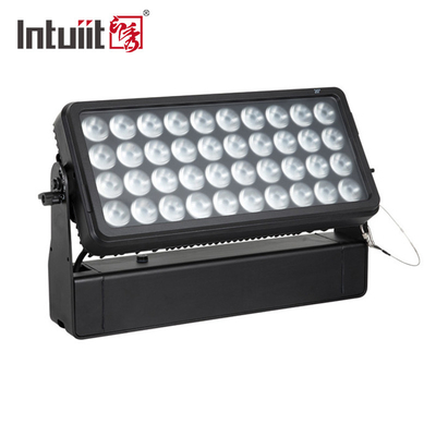 Faretto City Color LED RGBW 40*10W per esterni, effetto Beam Wash Strobe, impermeabile IP65, illuminazione a parete, modalità di controllo DMX512