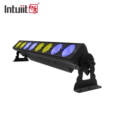 LED DMX DJ luci 8x15W impermeabile Matrice lavaggio RGB COB LED Parete Lavatrice