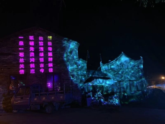 60w 100w 200w 400w Led Water Wave Light Effect Outdoor Decorative Blue Dynamic For Towns Progetto