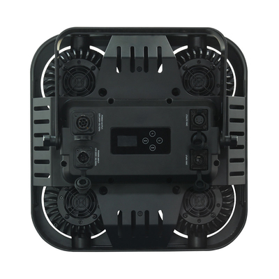 4x90w DMX512 Controllato RGB Illuminazione da palcoscenico LED Lampada impermeabile per tapparelle con corpo in alluminio IP65