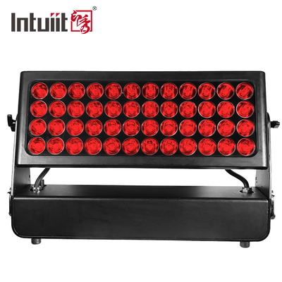 1500W IP65 impermeabile RGBW 4 IN 1 NERO QUADRATO LUCE LED DALLE INFLUENZE PER EVENTI
