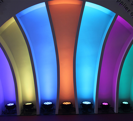 Mini Waterproof 4pcs RGB 3In1 Led Par Light Per Festa Disco Club