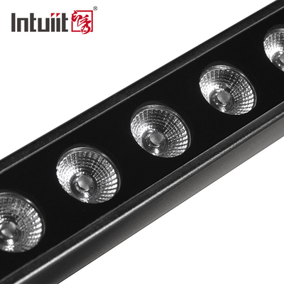 16*5W LED RGBW 4IN1 LED Wall Wash Light DMX LED Bar DMX Line Bar Wash Stage Light Party LED Pixels Individualmente controllabile Dj