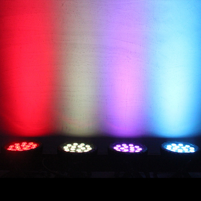 90W RGBW 4in1 par sottile led flat par can light per eventi di dj outdoor