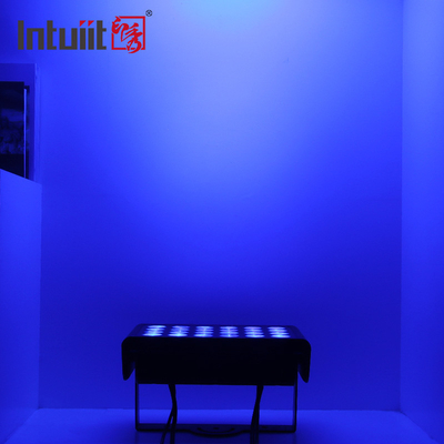 Luce a LED a colori 24pcs 160w RGBW IP65 luce impermeabile esterna Architettura Inondazione Parete Lavatrice luce a colori di città