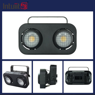 Luce Led Blinder da 2 occhi Ip65 per esterni, luce per pubblico DMX512 Cob Par, spotlight da 200w per teatro