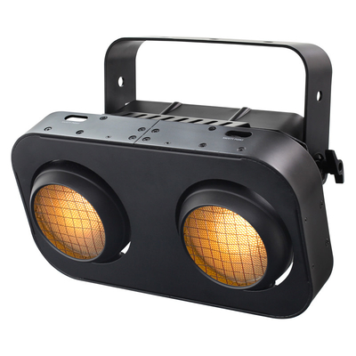 2 Occhi Ambraro Bianco Caldo / RGB Cob Par Blinder 2x90w Lampada per il pubblico Led Stage Blinder Light