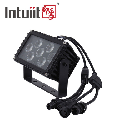 7x3W IP66 Lampade a LED all'aperto utilizzano LED all'aperto 25° angolo proiezione architettonica proiettore luce di facciata