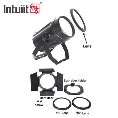 4in1 RGBW ha condotto le luci par della fase della pannocchia della luce 200w Dmx512 LED della pannocchia della luce par della fase della pannocchia