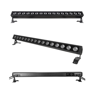 16*5W LED RGBW 4IN1 LED Wall Wash Light DMX LED Bar DMX Line Bar Wash Stage Light Party LED Pixels Individualmente controllabile Dj
