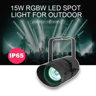 Lampada a LED per lavastoviglie 15W Flare stretta 4,5 gradi angolo Lampada di alluvione per hotel giardino RGBW Illuminazione degli edifici