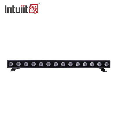 Ignibile IP65 RGBW 4in1 14x10w Pixel Bar LED Wall Washer DMX512 Controllo Bianco per nozze DJ Beam Stage Lighting