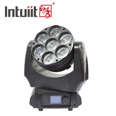Led Moving Head Light 7x40w RGBW 4in1 Sharpy Beam With Zoom Wash Illuminazione del palco Luci DJ