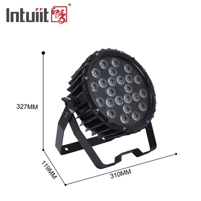 Luce da palco professionale 82W RGB 24*Tri-3W Indoor DMX512 Slim Flat Led Par Light