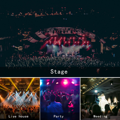 7 LED 22W Led Par Stage RGB Disco Light Dmx512 Light Stage For Party DJ Event