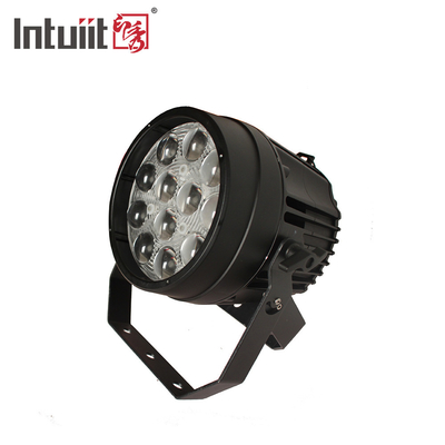 Leggio di alluminio LED Flat Par 12x10W RGBW 4in1 DMX512 per discoteche Party Stage Wedding Concert Teatro Effetto Illuminazione