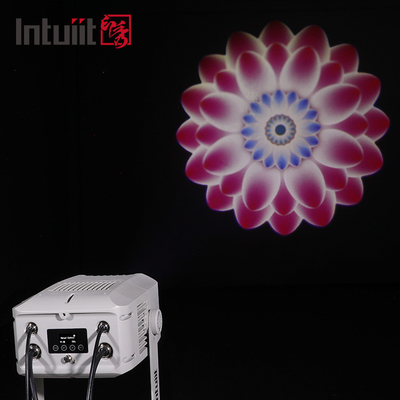 Acque resistenti 100W Logo personalizzato Pubblicità Gobo rotante Proiettore Luce Pubblicità esterna Luci