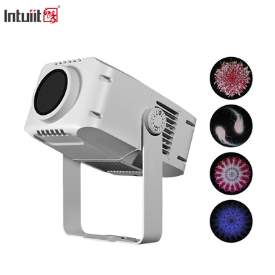 Proiettore Gobo Esterno 100W Impermeabile Pubblicità Logo personalizzato Colore pieno LED Proiettore di logo impermeabile