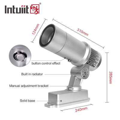 60W Gobo Proiettore Custom Logo Led Light HD Immagine Per Esterno Ip65 Rotante Pubblicità Proiezione Luce Per Matrimonio