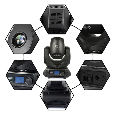 LED 50w Gobo Moving Head Spot Light Stage Light per Club Dj Stage Lighting Party Disco Wedding Event