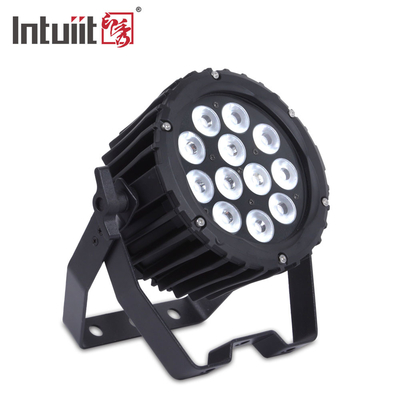 Mini luminaria DMX 12X3W rgbw illuminazione disco led par può luci da palco per dj disco party