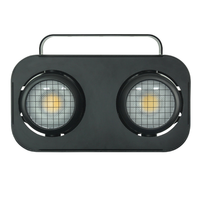 Dmx512 Strobe Amber Caldo Bianco 2x90W 2 Occhi Led Audience Blinder Light Led Cob Blinder
