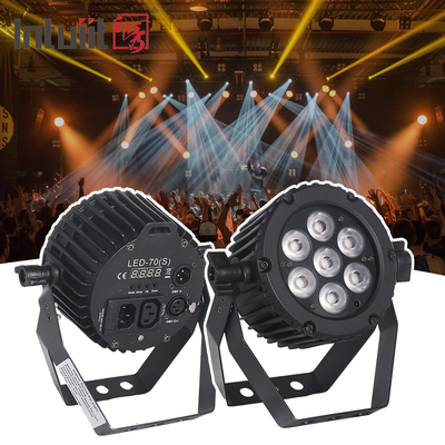 DMX Controlled LED Par Light 22W RGBW DJ Par Stage Lighting Luci di festa