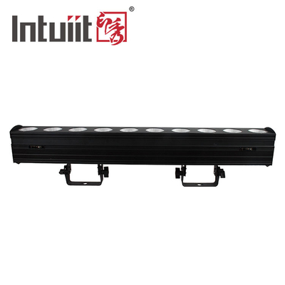 10x9W RGB DMX 3in1 LED luce di lavaggio a parete lineare bar di lavaggio illuminazione per palcoscenico