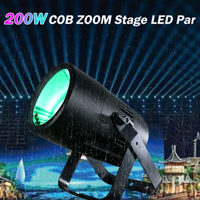 IP65 DMX Led Cob 200w Par Illuminazione Esterno Luci di Natale RGBW