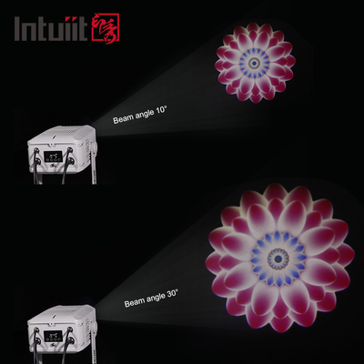 100W Acqua resistente Led DMX Controllo Water Ripple Projector Giardino Festa Luce Effetto onde d'acqua Proiettore Luce