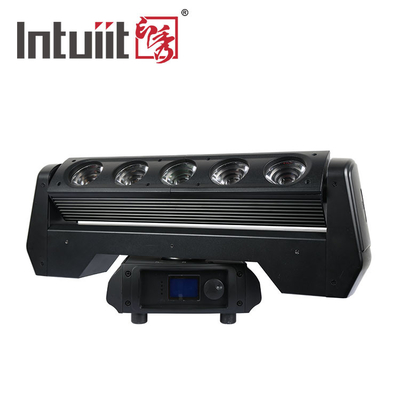 Barra luminosa rotante a testa mobile RGBW 5x40W Illuminazione scenica professionale Luce a testa mobile per prestazioni da club 4in1