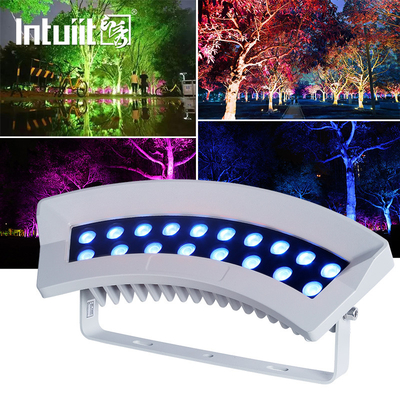 Led Tree Hug Lamp dmx512 36W RGBW colorato giardino luce panoramica illuminazione IP65 alluminio led abbraccio luce albero