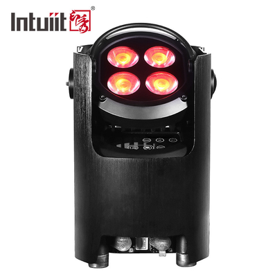 4x12W RGBW Led Par Stage Light Battery Uplight Uplight Wireless Per il matrimonio di DJ