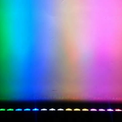 18x8W LED Wall Wash Light 18pcs 4 in 1 impermeabile DMX Control Wall Wash Light Per DJ Disco Party Bar