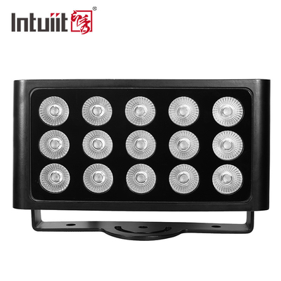 Luce da palcoscenico 15x5w RGBW Dj Lights Bar DMX512 Uplight Bar per nozze Disco Party Stage Lighting