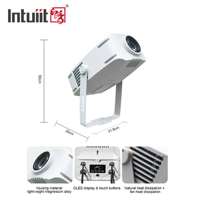 400W Luce per palcoscenico all'aperto Dmx Control LED Luce ondulazione dell'acqua Ip65 Valvola ondulazione effetto luce per la decorazione del parco