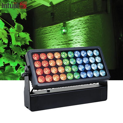 40x10W RGBW 4 in 1 Proiettore a LED IP65 Acque resistenti Luce da palco DMX512 Controllo DJ Disco Equipaggiamento Performance Outdoor