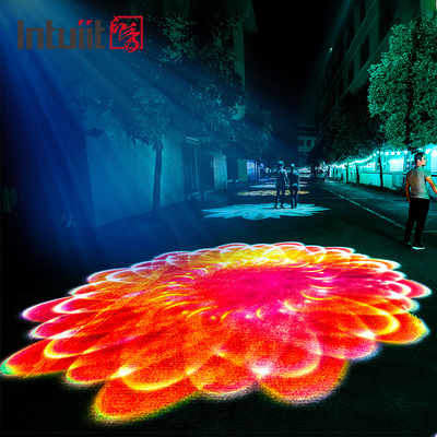 200W Professionale Esterno impermeabile IP65 LED Rotario Gobo Logo Pubblicità Rotatore Proiettore proiezione illuminazione