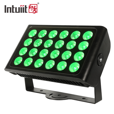 24PCS 10w Acque resistenti Led Wall Washer Light Alta potenza LED Flood Light RGBW LED City Color Light