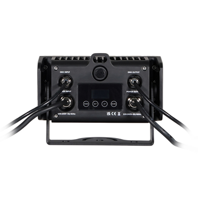 DMX512 6x5W RGBW 4in1 IP65 DJ impermeabile Wedding Stage City Wall Washer Outdoor LED Wash Flood Light