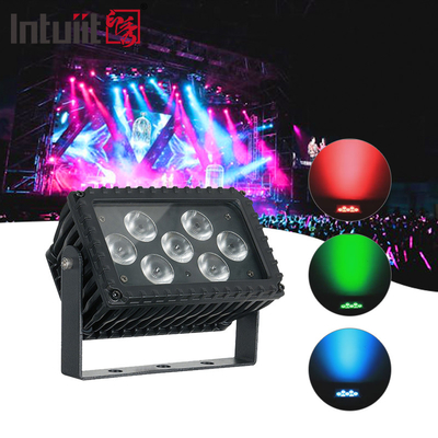 7x3W RGB Outdoor Led Flood Light 25 gradi Lavatrice di pareti DMX Controllo