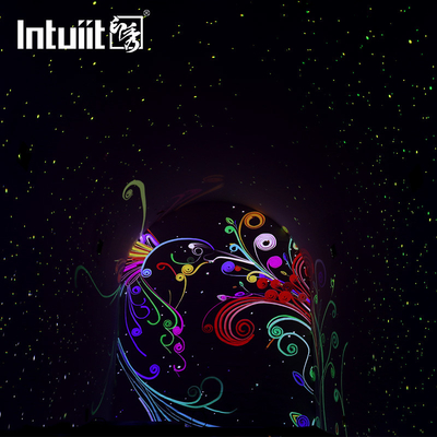Impermeabile 13W Sparkling Starry Firefly RGB Star Disco Parco giardino luce laser