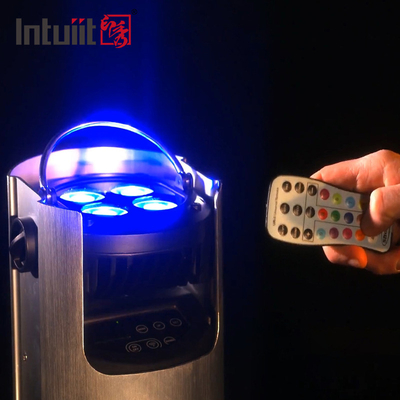 4x12W 4-in-1 RGBW Dj Wedding Battery Powered LED Uplight WIFI Wireless Dmx discoteca Stage par Lights