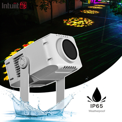 Acque resistenti 100W Logo personalizzato Pubblicità Gobo rotante Proiettore Luce Pubblicità esterna Luci