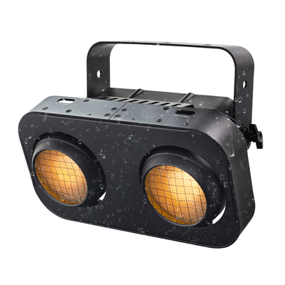 200W Cob LED Par Can Stage Light Bianco caldo o RGB 2 occhi LED Blinder Light DMX Audience Lights
