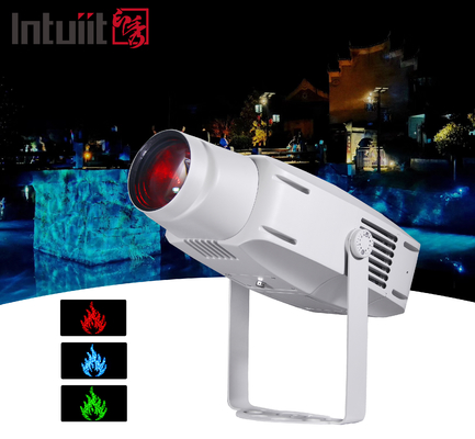 400W luci pubblicitarie immagine rotante GOBO Logo proiettore luce DMX512 Lampada paesaggistica