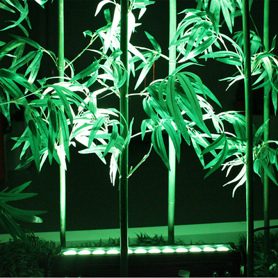 Luce per hotel Luce paesaggistica Unicolo colore RGB DMX512 12X3W Led Lampada per lavastoviglie